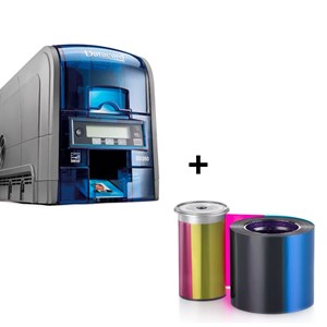 Kit Impressora de Cartão Entrust Sd260 com ribbon Color 250 Impressões