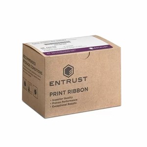 Ribbon Entrust Datacard Branco 1500 Impressões 525900-004 Sigma